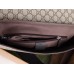 Gucci Messenger Bag in Beige GG Supreme Canvas with Web
