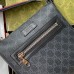 Gucci Small Messenger Bag in Black GG Supreme Canvas