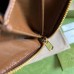 Gucci Zip Around Wallet In Beige Canvas with Interlocking G