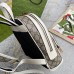 Gucci Ophidia GG Supreme Backpack with White Leather