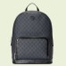 Gucci Backpack in Black GG Canvas with Interlocking G