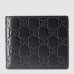 Gucci Bi-fold Wallet In Black Signature Leather