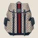 Gucci Ophidia GG Medium Backpack in Blue Supreme Canvas