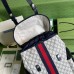 Gucci Ophidia GG Medium Backpack in Blue Supreme Canvas