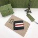 Gucci Bi-fold Wallet in Black Leather with Stripe