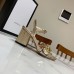 Gucci Marmont Sandals 75mm in Gold Metallic Leather