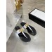 Gucci Thong Sandals in White Leather with Double G