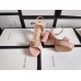 Gucci Marmont Platform Sandals 115mm in Pink Leather