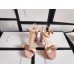 Gucci Marmont Platform Sandals 115mm in Pink Leather