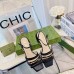 Gucci Horsebit Sandals 25mm in Black Leather