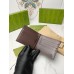 Gucci Bi-fold Wallet in Beige GG Supreme with Web