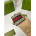 Gucci Bi-fold Wallet in Beige GG Supreme with Web