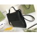 Gucci Messengers Bag in Black GG Embossed Leather