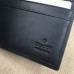 Gucci Bi-fold Wallet in Black GG Supreme with Web