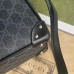 Gucci Trunks Messenger Bag In Black GG Supreme Canvas
