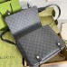 Gucci Original Messenger Bag in Black GG Supreme Canvas