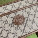 Gucci Shoulder Bag in Beige GG Supreme with Interlocking G