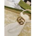 Gucci Double G Sandals in White Leather