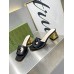 Gucci Interlocking G Cut-out Sandals 55mm in Black Leather