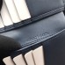 Gucci Bi-fold Wallet In Blue Signature Leather with Web