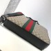 Gucci Briefcase in Beige GG Supreme with Web
