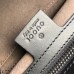 Gucci Medium Briefcase in Black Signature Leather