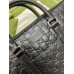Gucci Large Briefcase in Black Signature Leather