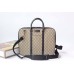 Gucci Briefcase in Beige GG Supreme Canvas