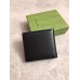 Gucci GG Marmont Bi-fold Wallet In Black Leather