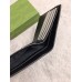 Gucci GG Marmont Bi-fold Wallet In Black Leather