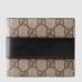 Gucci Eden Bi-fold Wallet In Beige GG Supreme Canvas