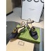 Gucci Blondie Sandals 85mm in Black Leather
