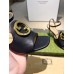 Gucci Blondie Sandals 85mm in Black Leather