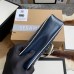 Gucci GG Marmont Small Shoulder Bag in Blue Diagonal Leather