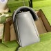 Gucci GG Marmont Small Shoulder Bag in Grey Matelasse Leather