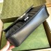 Gucci GG Marmont Small Shoulder Bag in Black Matelasse Leather