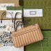 Gucci GG Marmont Small Shoulder Bag in Beige Matelasse Leather