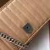 Gucci GG Marmont Small Shoulder Bag in Beige Matelasse Leather