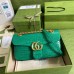 Gucci GG Marmont Small Shoulder Bag in Green Crocodile Leather Gucci GG Marmont Small Shoulder Bag in Green Crocodile Leather