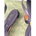 Gucci Double G Thong Sandals in Black Leather