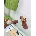 Gucci Blondie Thong Sandals in Beige GG Supreme Canvas