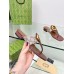 Gucci Blondie Thong Sandals in Beige GG Supreme Canvas