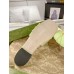 Gucci Slide Sandals in Light Green Leather with Snake Hardware