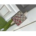Gucci Bi-fold Wallet In Beige Kingsnake Print GG Supreme Canvas