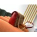 Gucci GG Marmont Small Shoulder Bag in Original GG Canvas with Red Leather