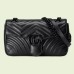 Gucci GG Marmont Small Shoulder Bag with Black Hardware