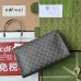 Gucci Ophidia GG Toiletry Case in Grey GG Supreme Canvas