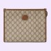 Gucci Beauty Case in Beige GG Supreme with Interlocking G