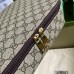 Gucci Large Packing Cube in Beige Supreme Canvas