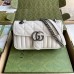 Gucci GG Marmont Mini Shoulder Bag in White Matelasse Leather